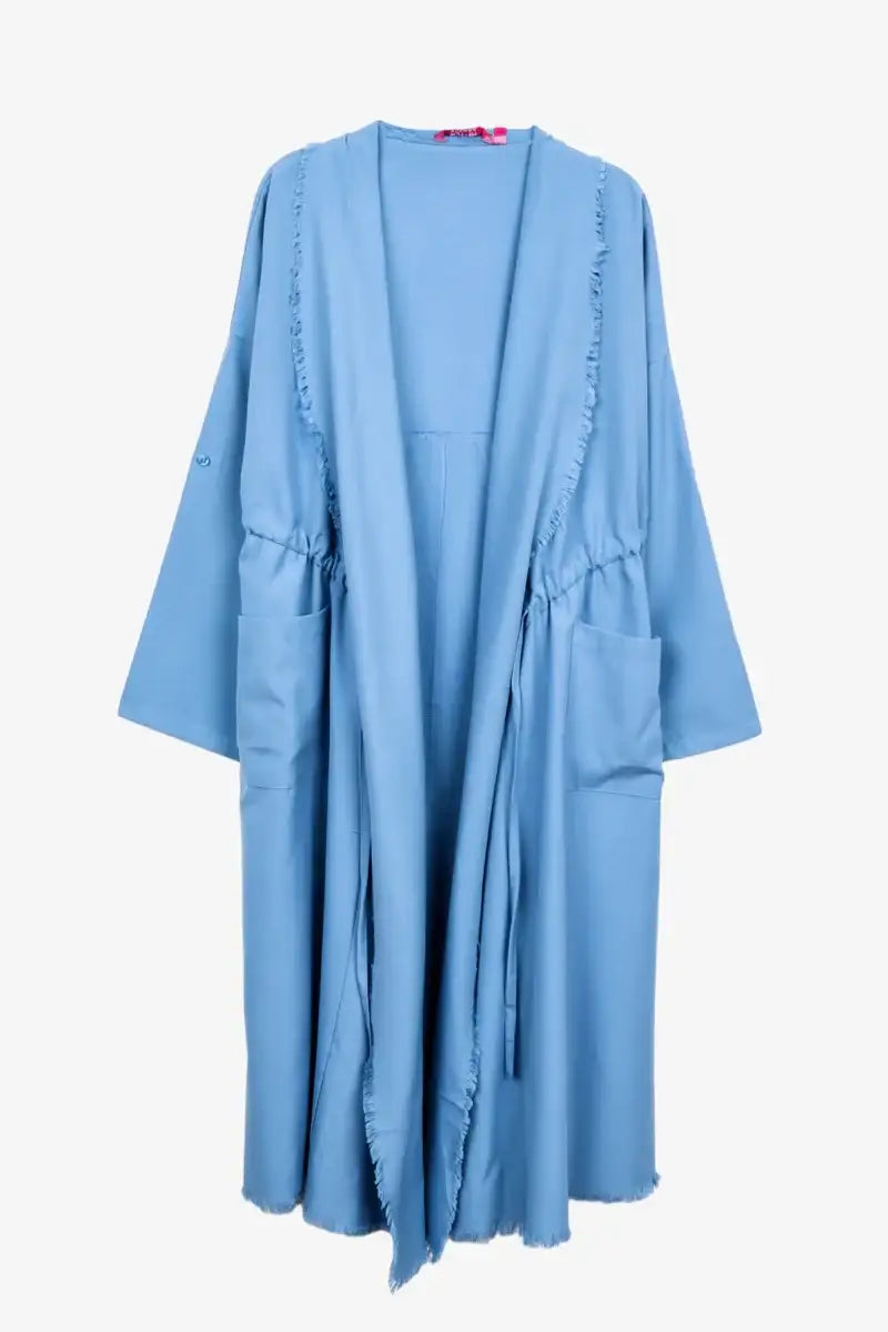 Flowing Polyester Kimono