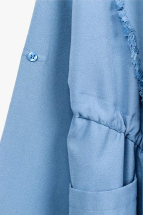 Flowing Polyester Kimono
