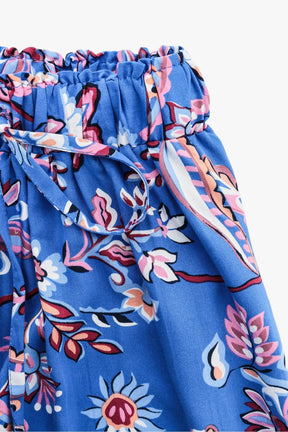 Effortless Pull-On Printed Pants