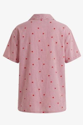 Striped Midi Pyjama Set