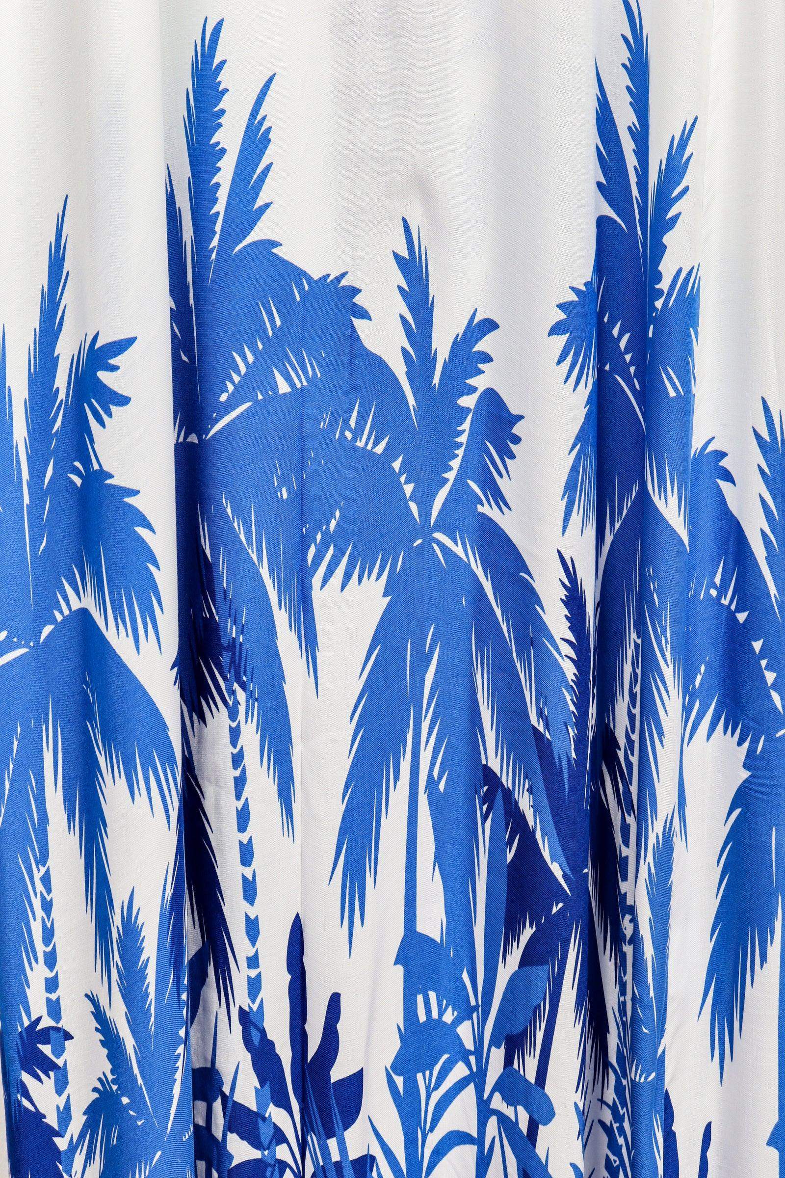 Palm Trees Printed Kimono