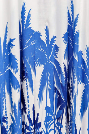 Palm Trees Printed Kimono