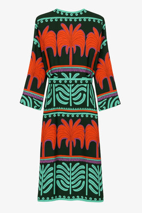 Palm Printed Cardigan