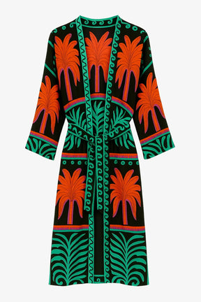 Palm Printed Cardigan