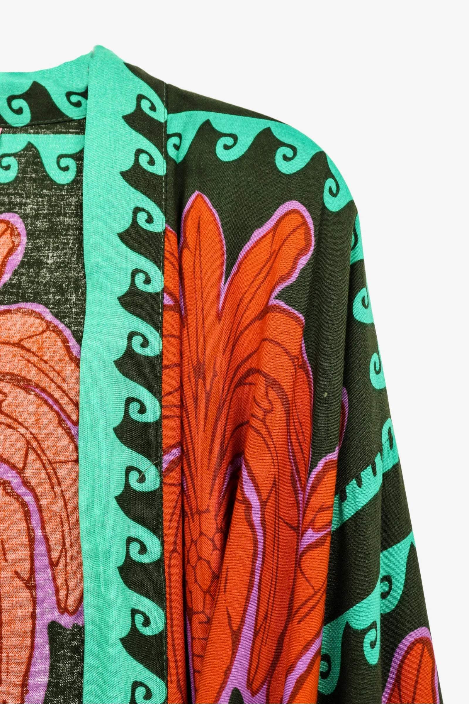 Palm Printed Cardigan