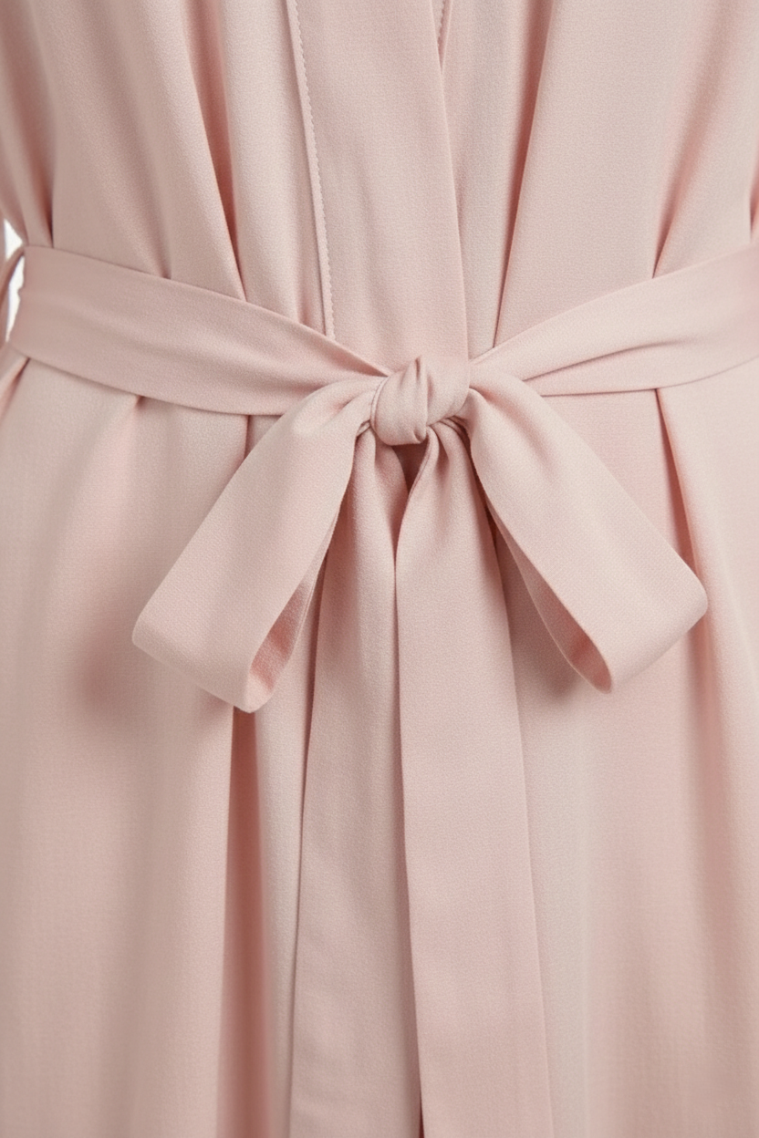 Printed Back Viscose Robe