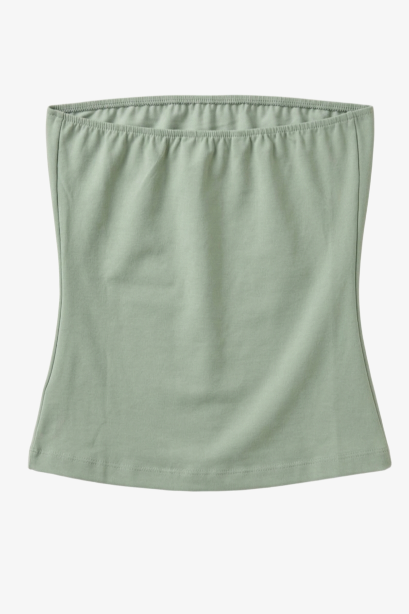 Sleeveless Tube Top