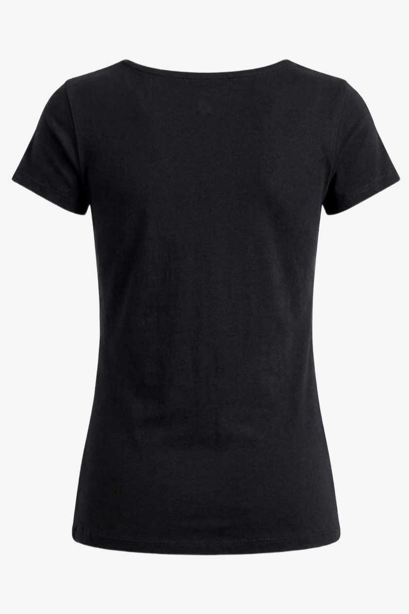 Square Neck Slim-Fit Top