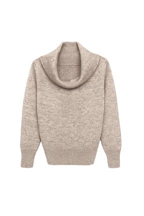 Off-Shoulder Ribbed Pullover