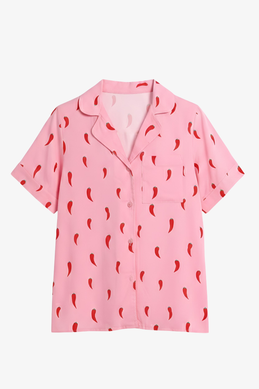 Pepper Print Pyjama Set