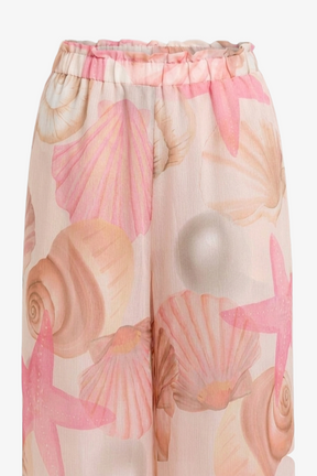Seashell Chiffon Beach Pants
