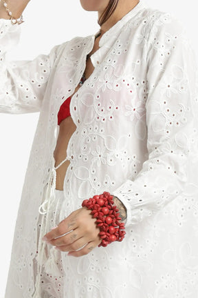 كيمونو للشاطئ بنقشة ذاتية