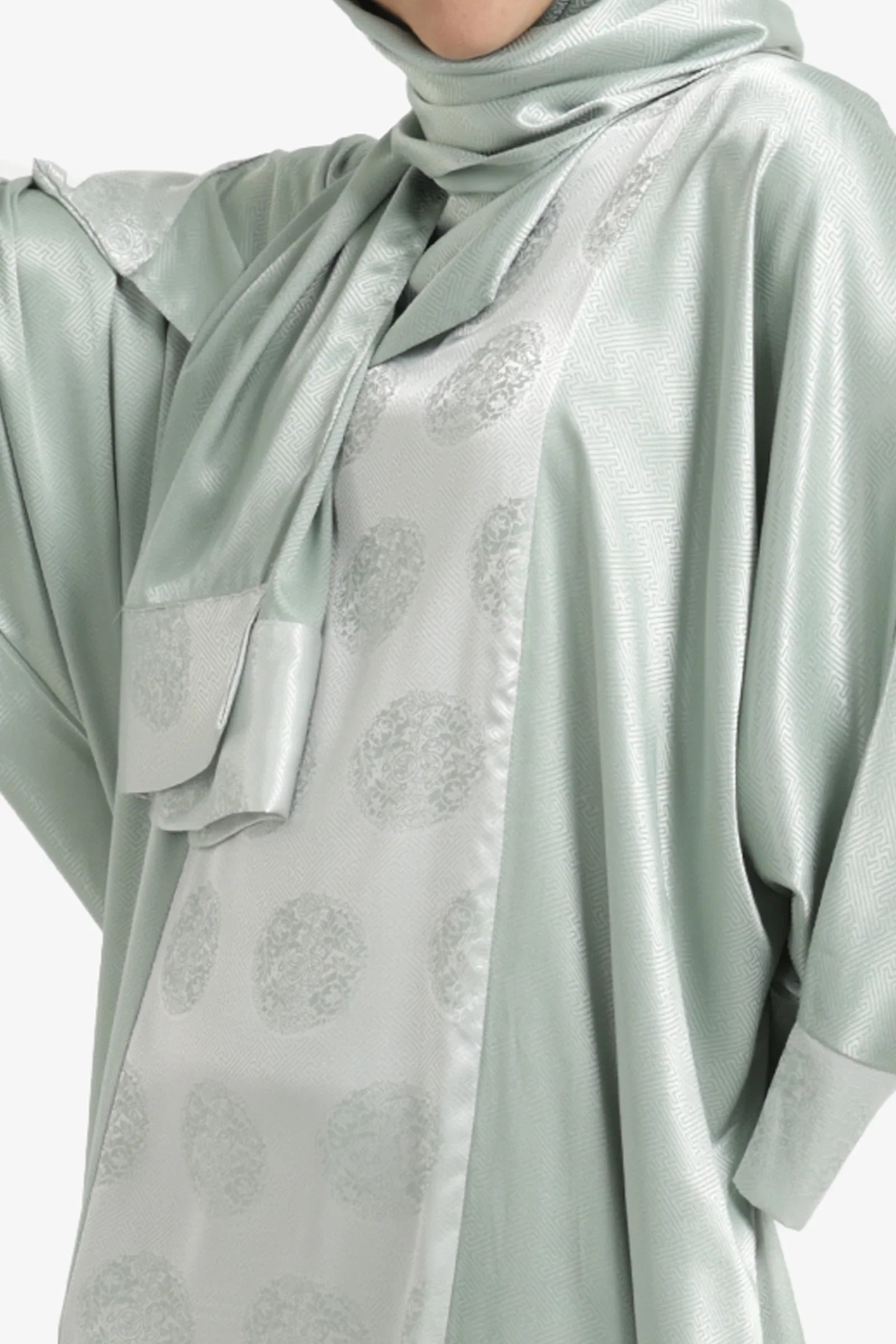 Printed Satin Prayer Isdal