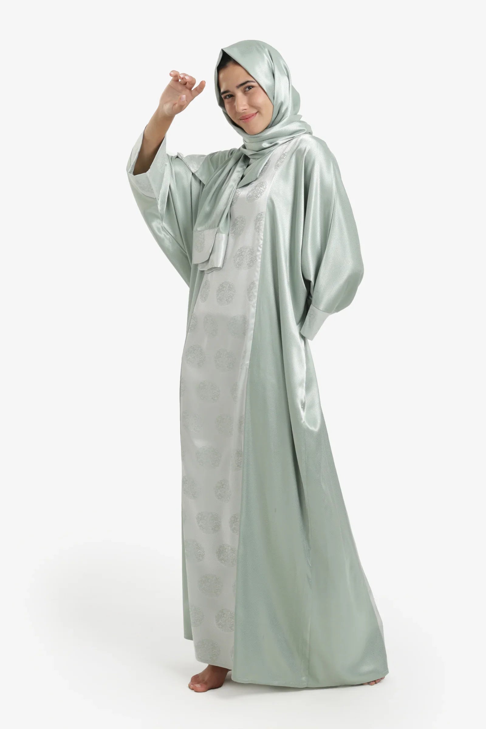 Printed Satin Prayer Isdal