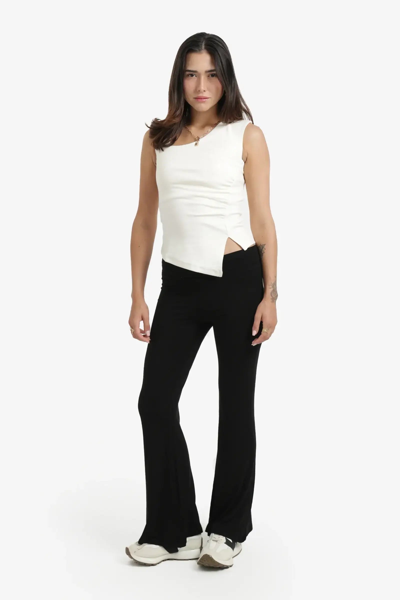 Asymmetrical Neck Top