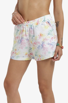Colored Printed Beach Shorts