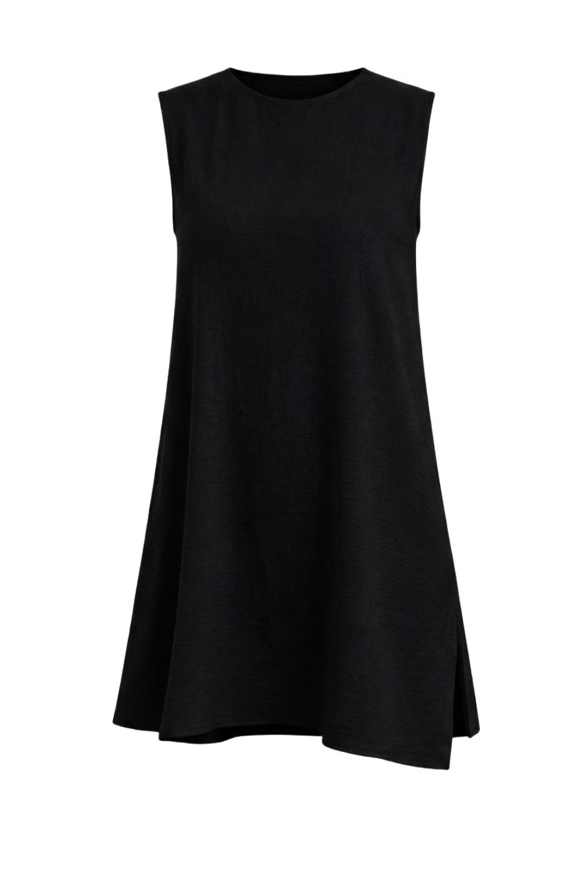 Sleeveless Oversized Blouse