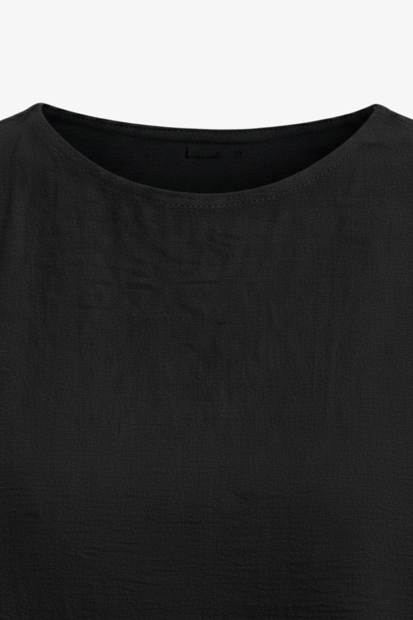 Sleeveless Oversized Blouse