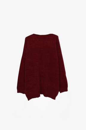 Relaxed Heathered Robe