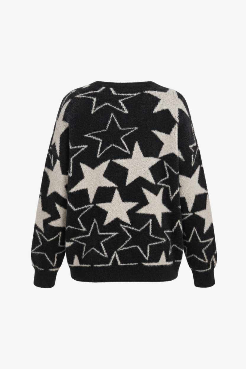 Stars Print Pyjama Set
