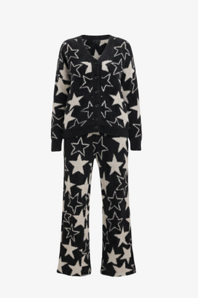 Stars Print Pyjama Set