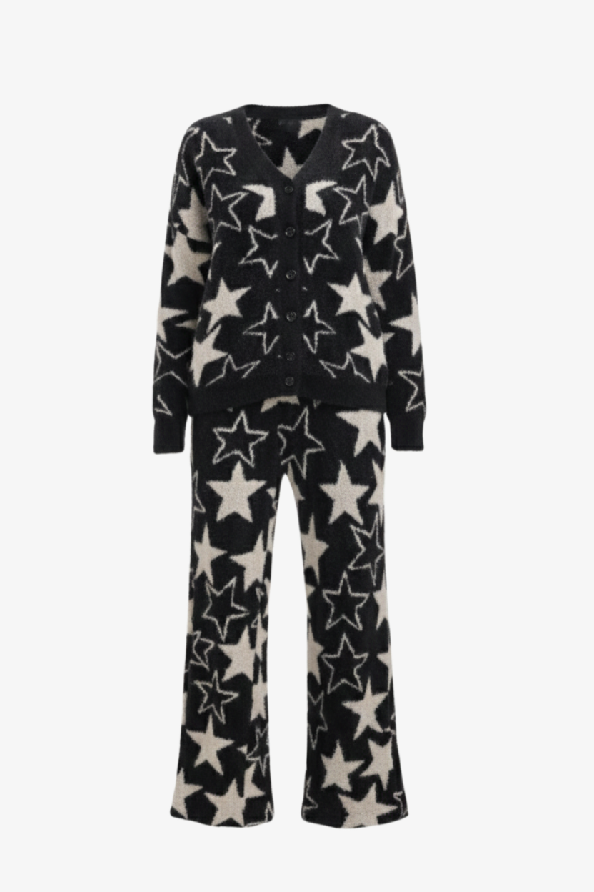 Stars Print Pyjama Set