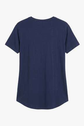 Navy Pyjama Top