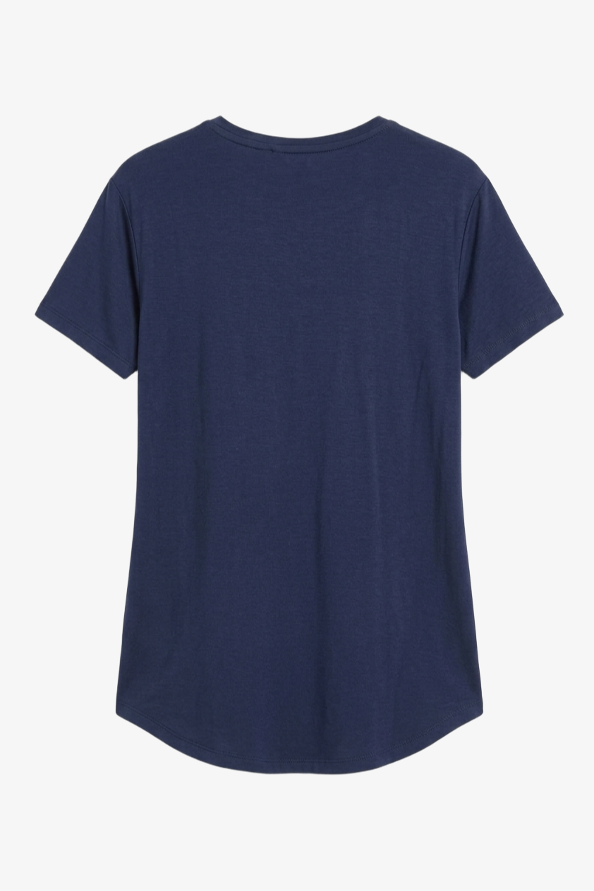 Navy Pyjama Top