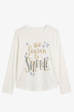 Sparkly Print Pyjama Set