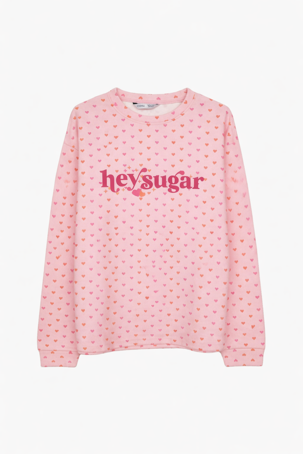 "Hey Sugar" Print Pyjama Set