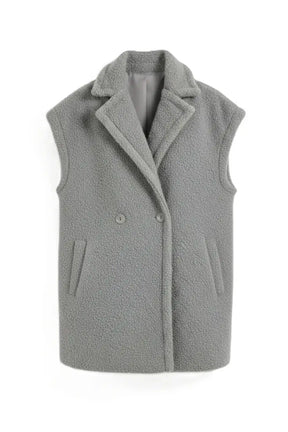Relaxed Double-Breasted Vest