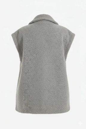 Relaxed Double-Breasted Vest