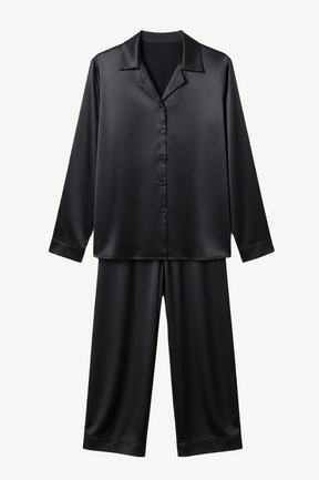 Satin Buttoned Pyjama Set