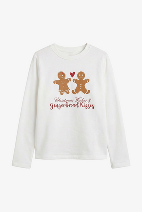 Gingerbread Print Pyjama Set