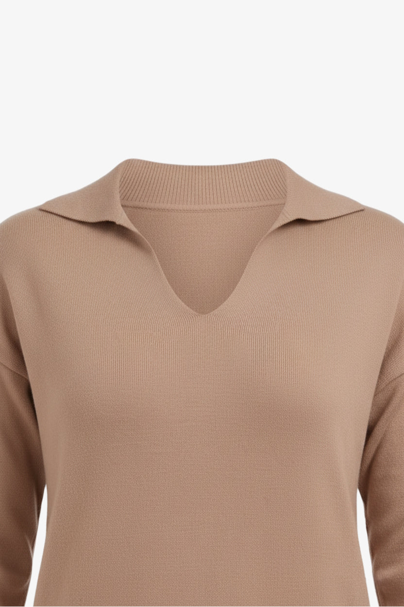 فستان ميدي لاونج تريكو