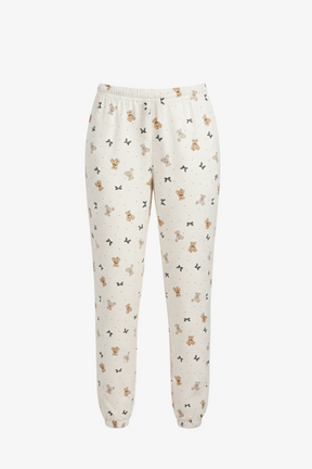 Pyjama Set with Chest Print