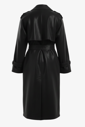 Leather Trench Coat