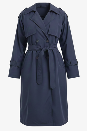 Double-Breasted Trench Coat