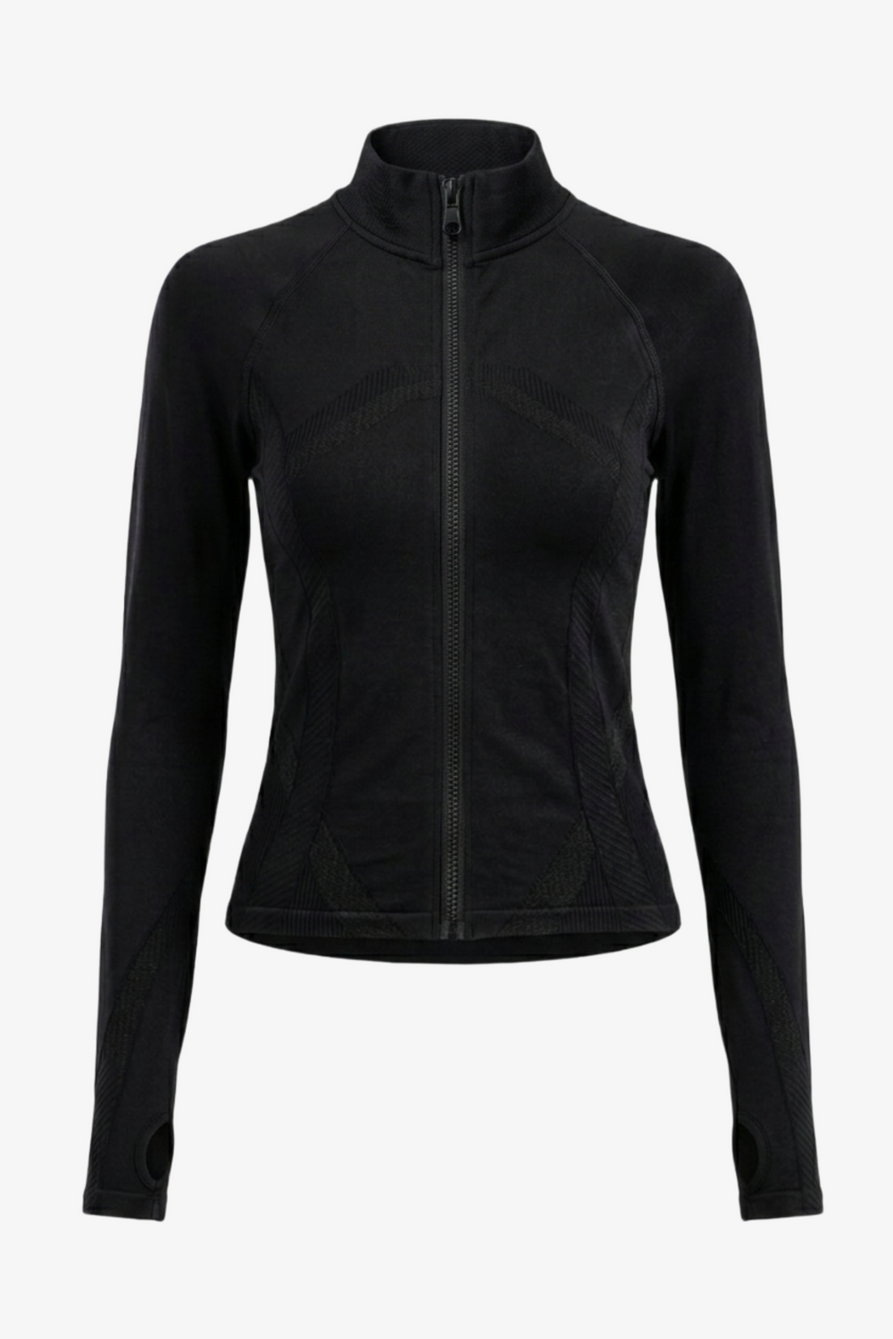 Slim Fit Jacket with Thumbholes