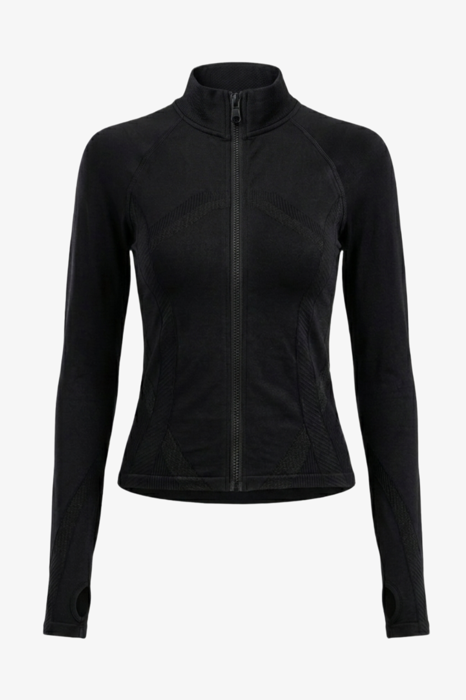 Slim Fit Jacket with Thumbholes