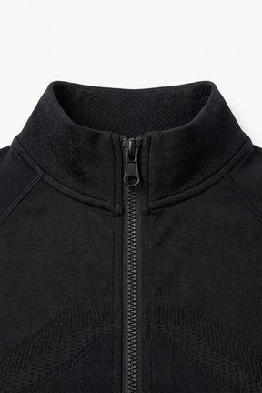 Slim Fit Jacket with Thumbholes