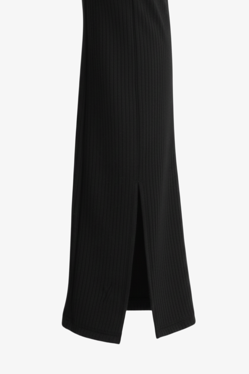 Split-Hem Flare Pants