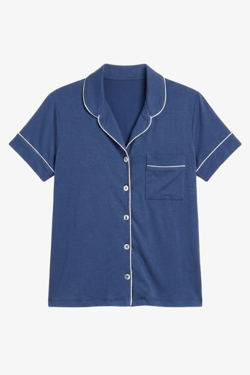 Piped Short Pyjama Set
