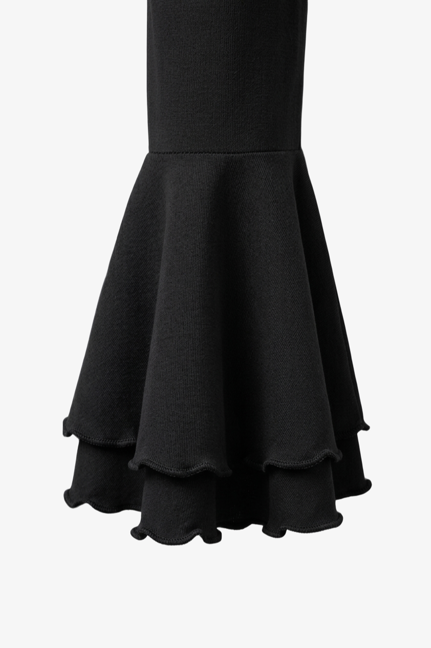 Ruffle-Trim Pyjama Set