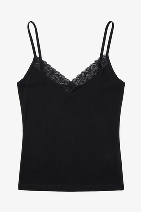 Lace-Trim Pyjama Set
