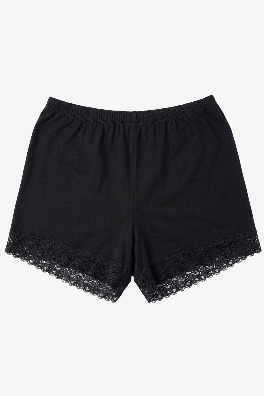 Lace-Trim Pyjama Set