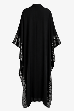 Sequin Detailed Maxi Kimono