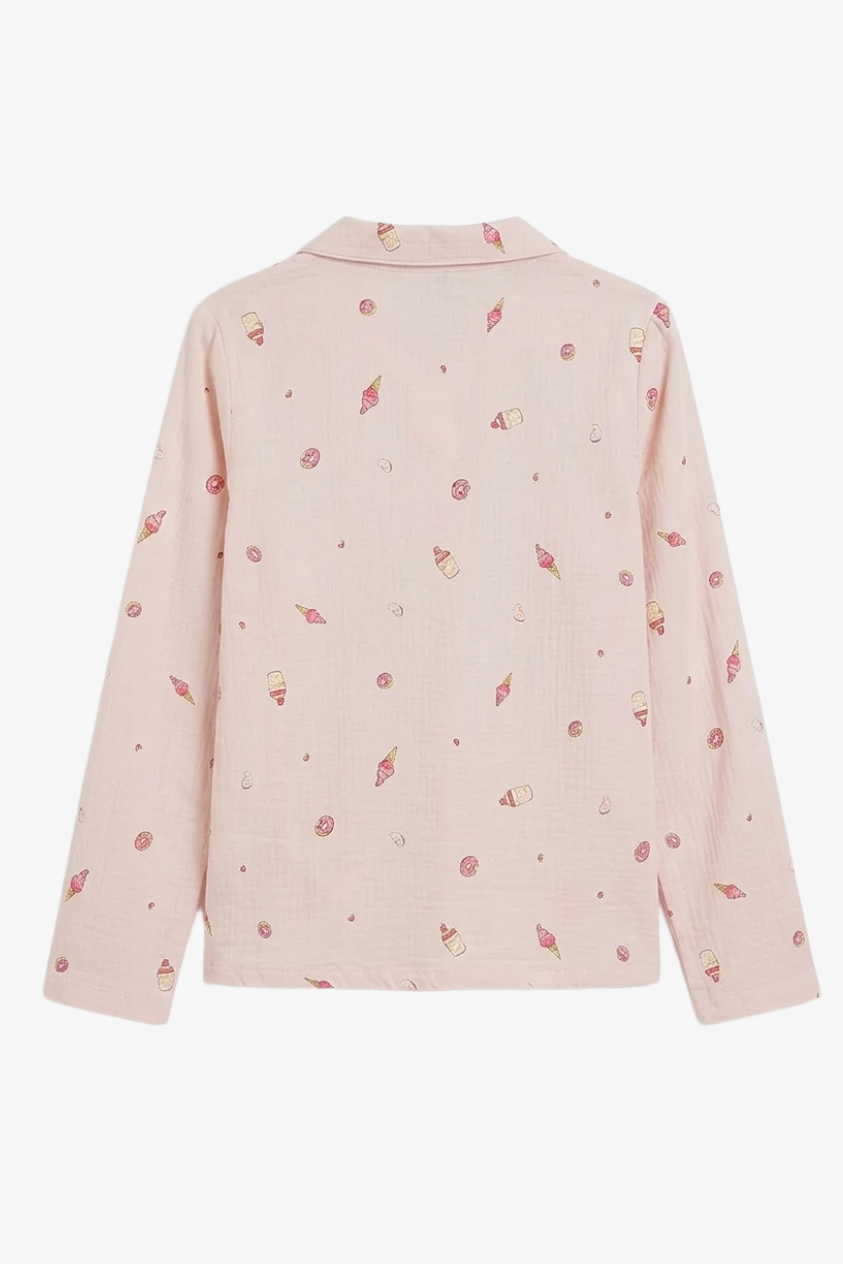 Dessert Printed Pyjama Set