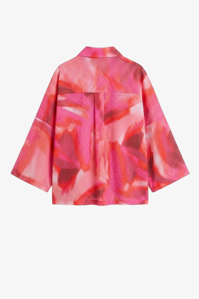 Watercolor Print Pyjama Set