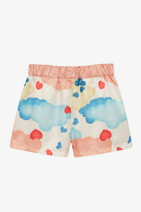 Cloud-Print Pyjama Set